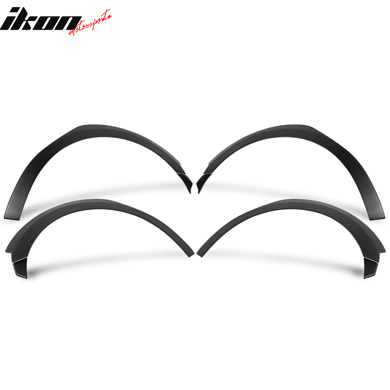 2017-2023 Tesla Model 3 Fender Flares Wheel Trim Matte Black 8PC FRP