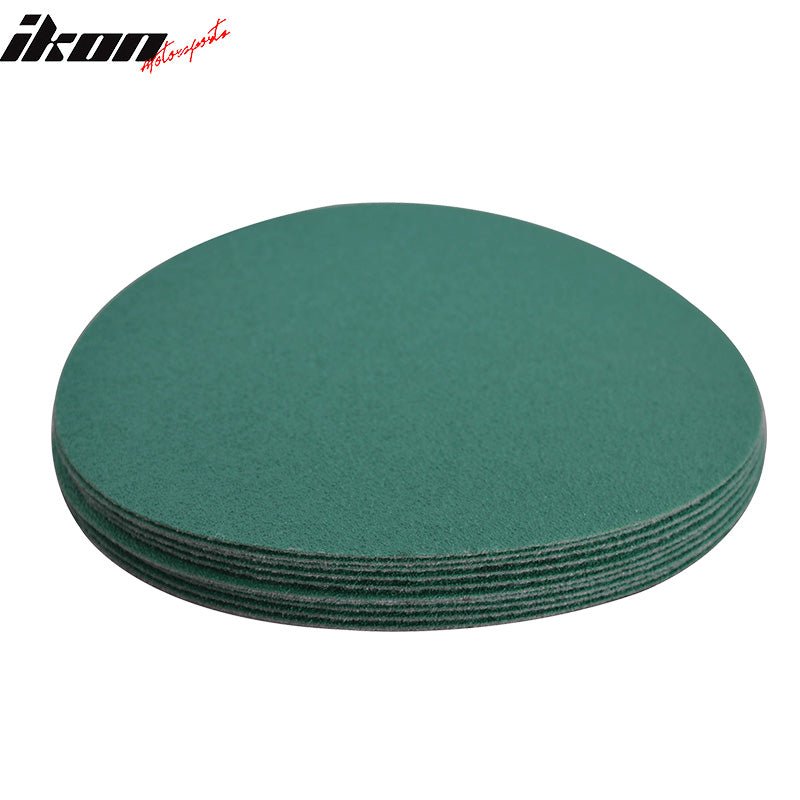 10PCS Wet Dry 5in No Hole Sand Paper Disc 80 Grit Repair Sandpaper