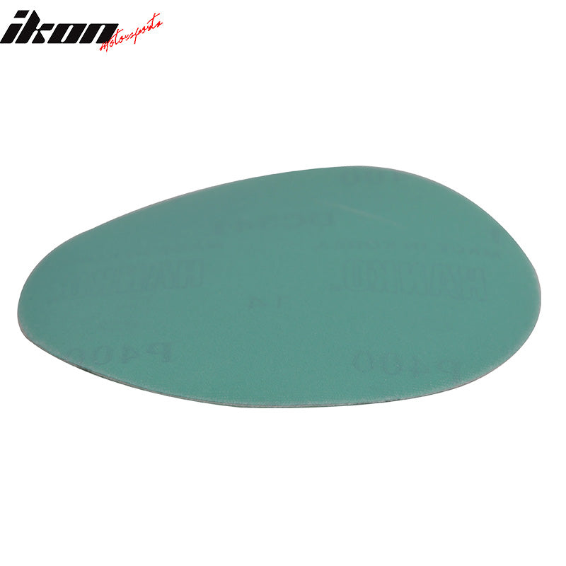 Wet Dry 5in No Hole Sand Paper Disc 400 Grit Repair Sandpaper 10PC