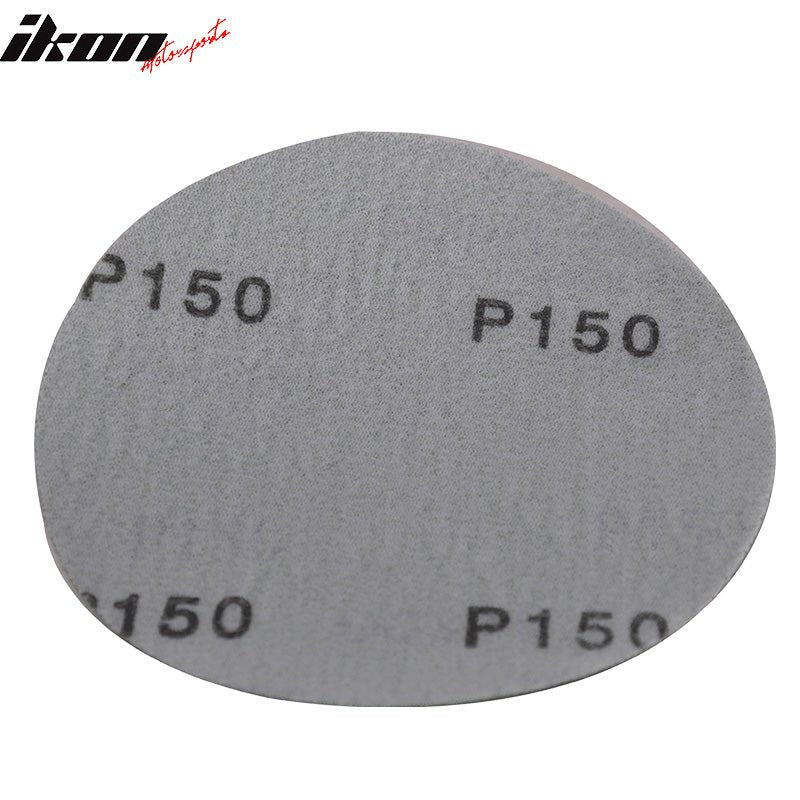 10PCS Wet Dry 5in No Hole Sand Paper Disc 150 Grit Repair Sandpaper