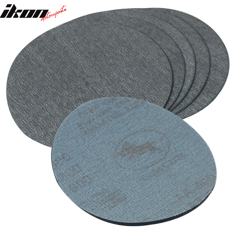 100PC 5in 127mm 800 Grit Auto Sanding Disc Sandpaper Sheets Sand Paper