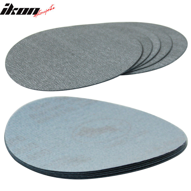 50PC 5in 127mm 800 Grit Auto Sanding Disc Sandpaper Sheets Sand Paper