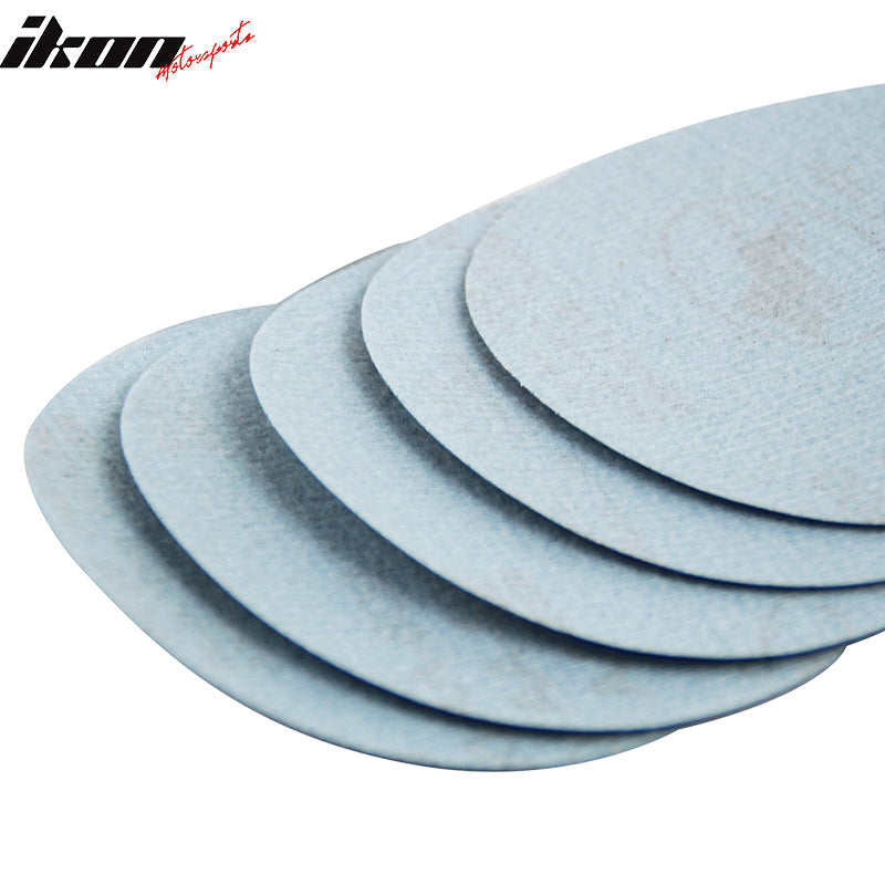 50PC 5in 127mm 800 Grit Auto Sanding Disc Sandpaper Sheets Sand Paper