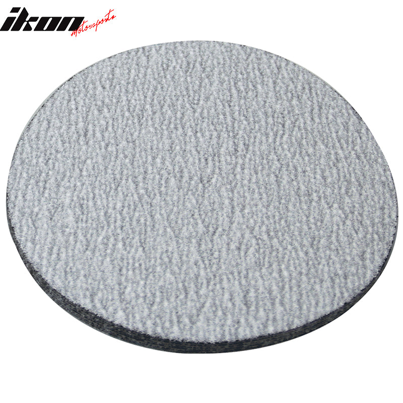 50PC 5in 127mm 150 Grit Auto Sanding Disc Sandpaper Sheets Sand Paper