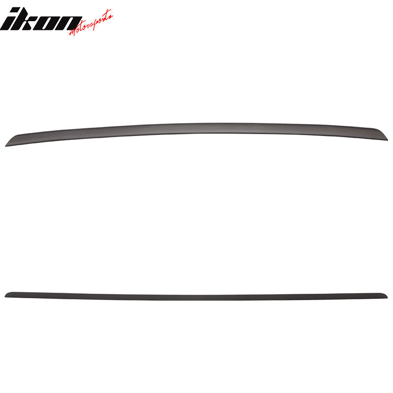 1999-2005 BMW E46 PV Style Black Trunk Spoiler PUF