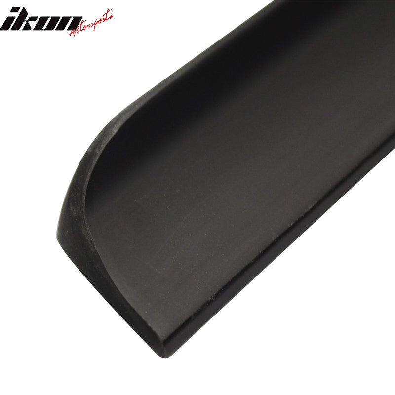 2007-2012 Volvo S80 PV Style Black Trunk Spoiler PUF