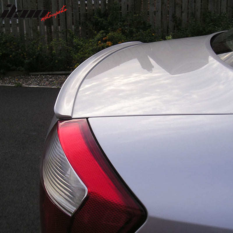 2008-2012 Volvo S40 LCI Only PV Style Black Trunk Spoiler PUF