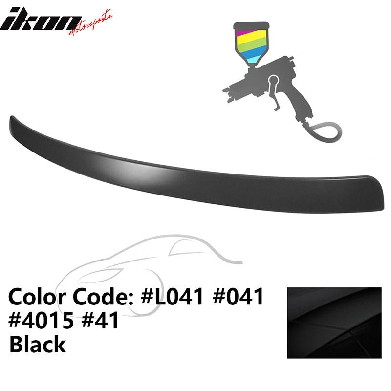 2009-2014 Audi A4 Quattro B8 Sedan 4Door Painted ABS Rear Roof Spoiler