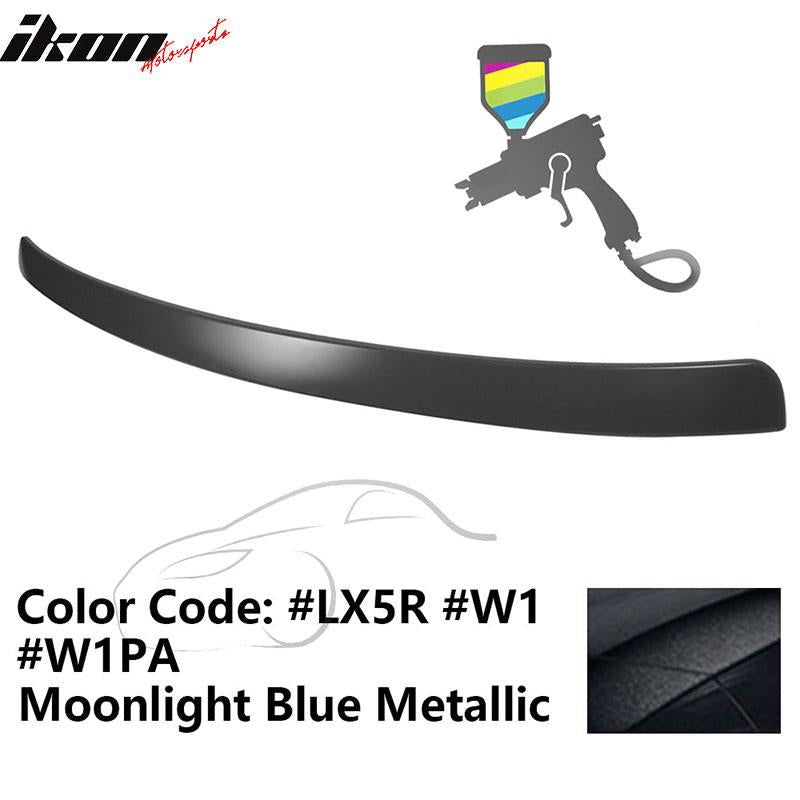 2009-2014 Audi A4 Quattro B8 Sedan 4Door Painted ABS Rear Roof Spoiler