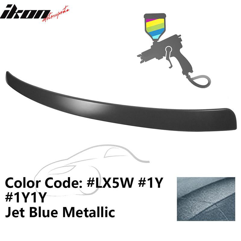 2009-2014 Audi A4 Quattro B8 Sedan 4Door Painted ABS Rear Roof Spoiler