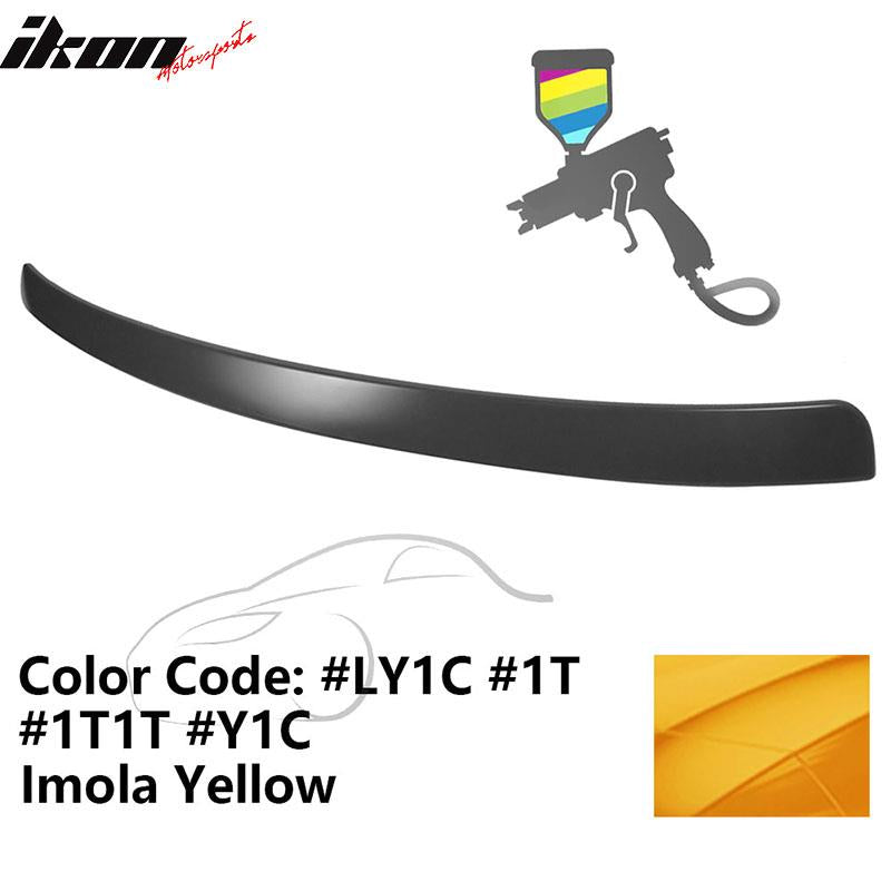 2009-2014 Audi A4 Quattro B8 Sedan 4Door Painted ABS Rear Roof Spoiler