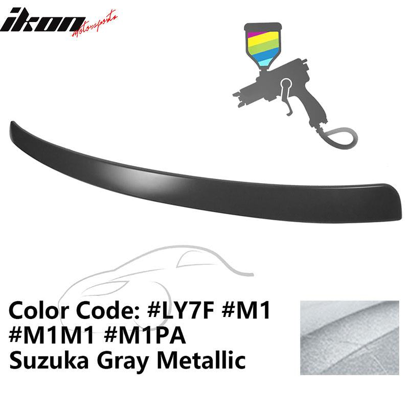 2009-2014 Audi A4 Quattro B8 Sedan 4Door Painted ABS Rear Roof Spoiler