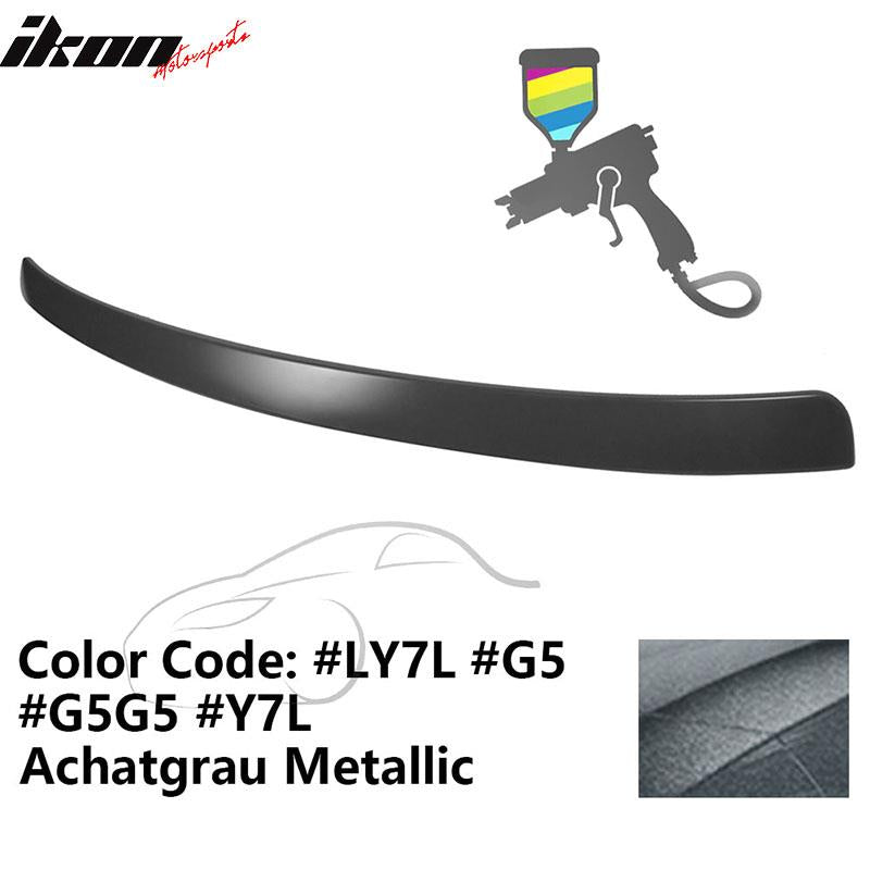 2009-2014 Audi A4 Quattro B8 Sedan 4Door Painted ABS Rear Roof Spoiler