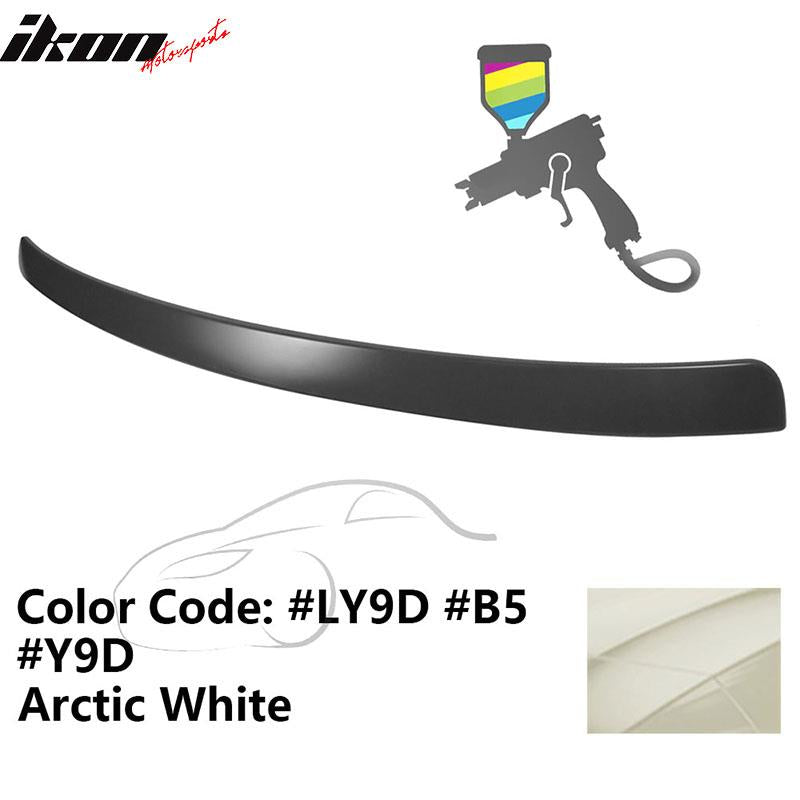 2009-2014 Audi A4 Quattro B8 Sedan 4Door Painted ABS Rear Roof Spoiler