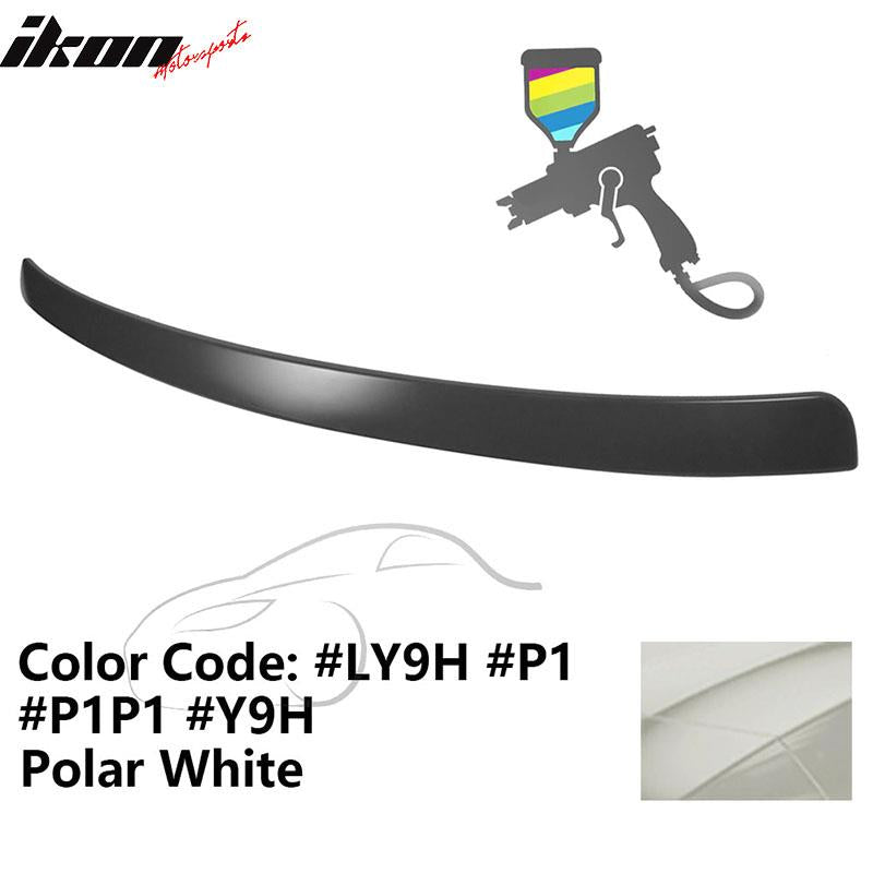 2009-2014 Audi A4 Quattro B8 Sedan 4Door Painted ABS Rear Roof Spoiler