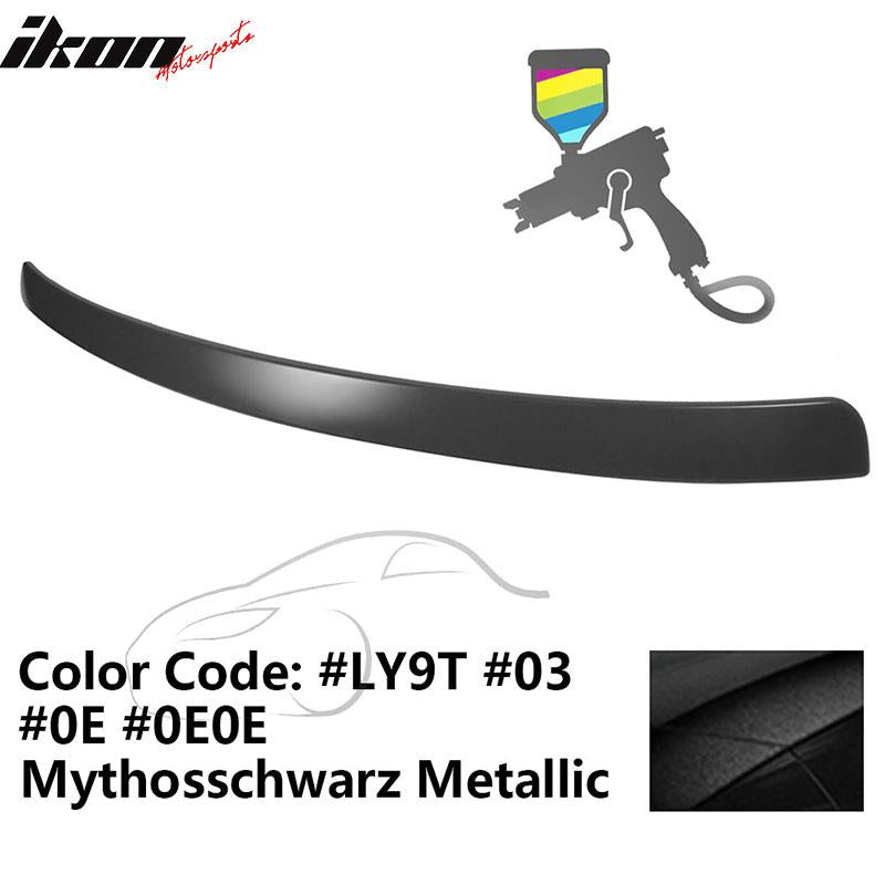 2009-2014 Audi A4 Quattro B8 Sedan 4Door Painted ABS Rear Roof Spoiler