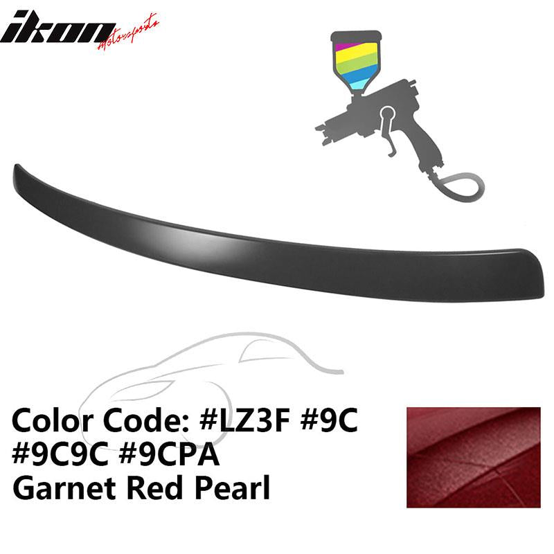 2009-2014 Audi A4 Quattro B8 Sedan 4Door Painted ABS Rear Roof Spoiler