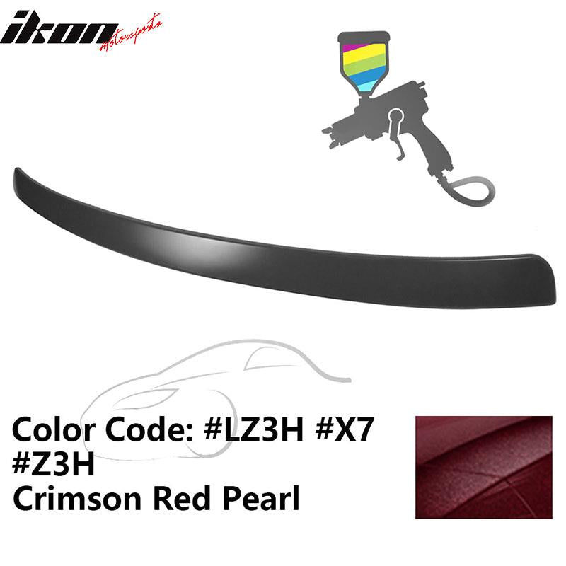 2009-2014 Audi A4 Quattro B8 Sedan 4Door Painted ABS Rear Roof Spoiler