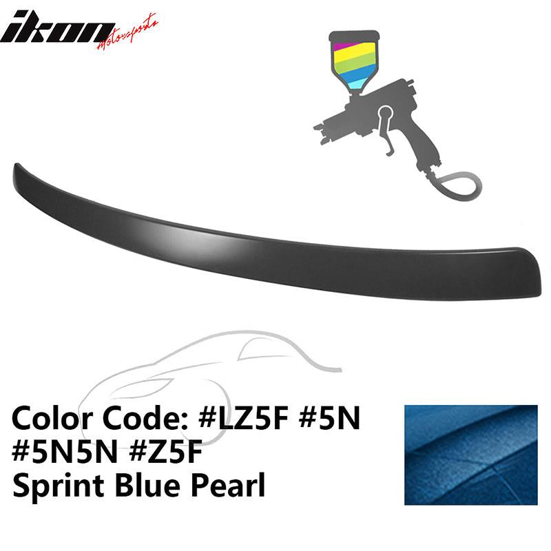 2009-2014 Audi A4 Quattro B8 Sedan 4Door Painted ABS Rear Roof Spoiler