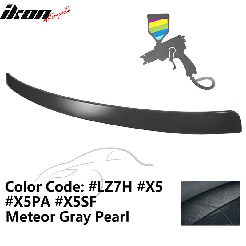 2009-2014 Audi A4 Quattro B8 Sedan 4Door Painted ABS Rear Roof Spoiler