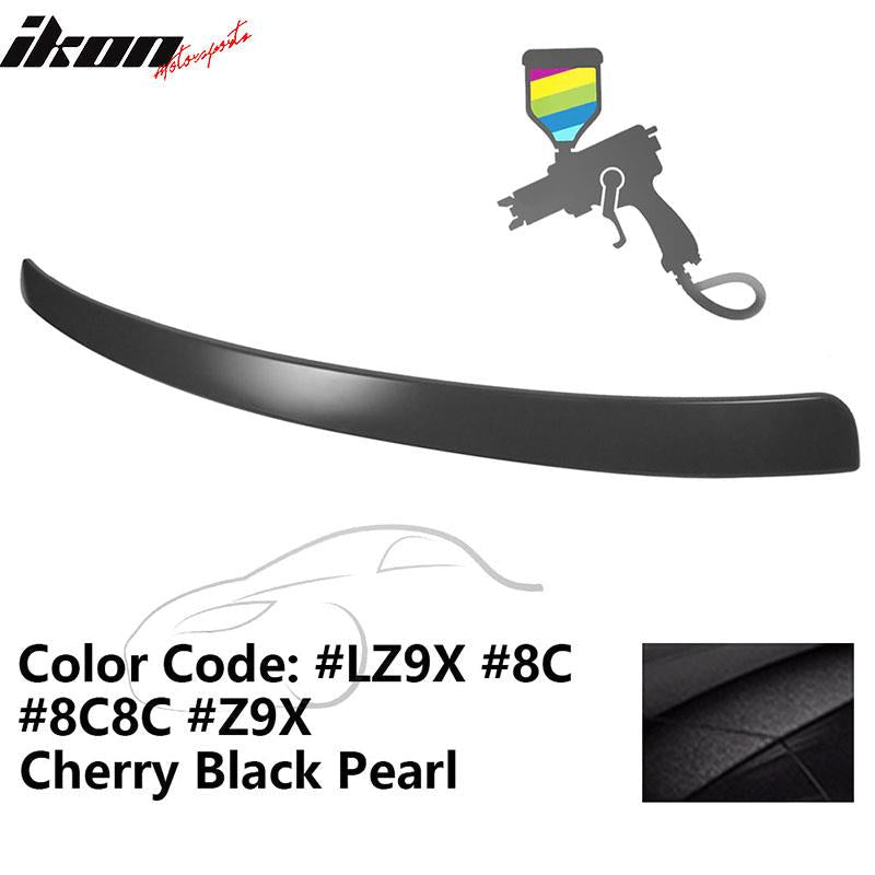 2009-2014 Audi A4 Quattro B8 Sedan 4Door Painted ABS Rear Roof Spoiler