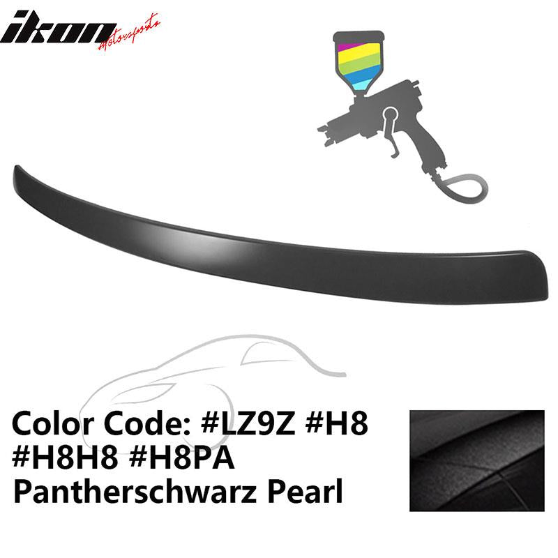 2009-2014 Audi A4 Quattro B8 Sedan 4Door Painted ABS Rear Roof Spoiler