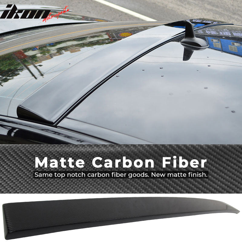 2012-2015 Mercedes Benz C-Class C204 Coupe Roof Spoiler Carbon Fiber