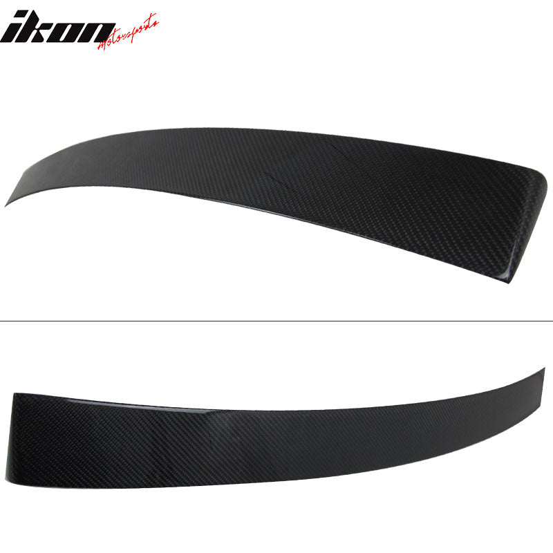 2012-2015 Mercedes Benz C-Class C204 Coupe Roof Spoiler Carbon Fiber