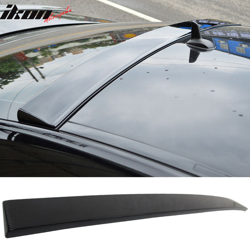 2012-2015 Mercedes Benz C-Class C204 Coupe Roof Spoiler Carbon Fiber
