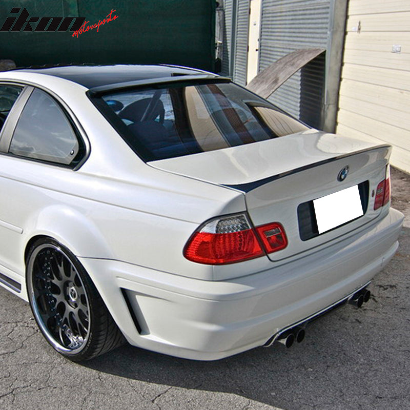 1999-2005 BMW E46 3 Series M3 2-Door AC Style Rear Roof Spoiler ABS
