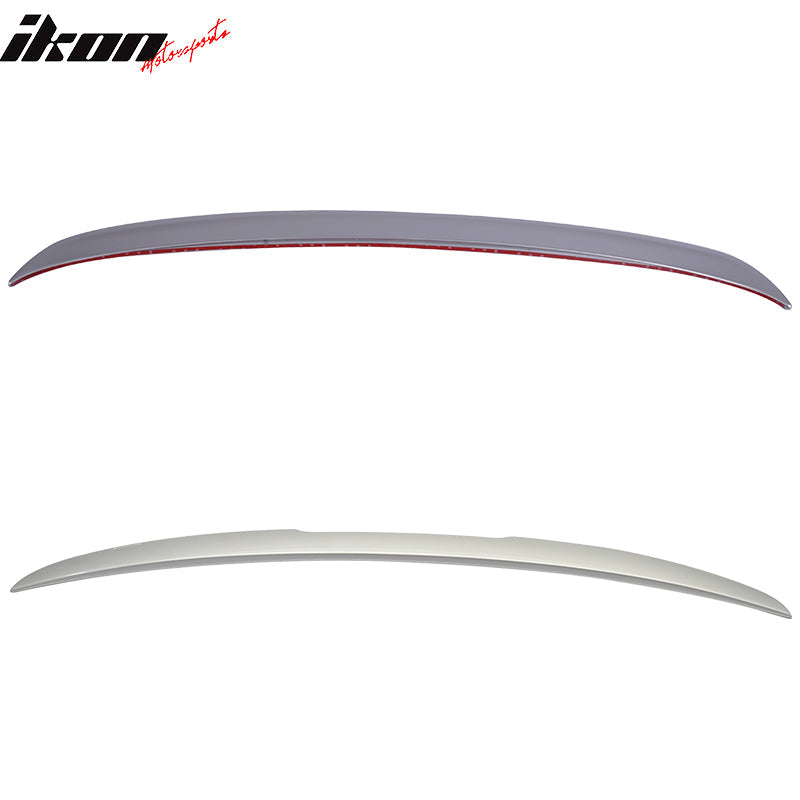 2004-2010 BMW E60 AC Style #354 Silver Trunk Wing & Roof Spoiler ABS