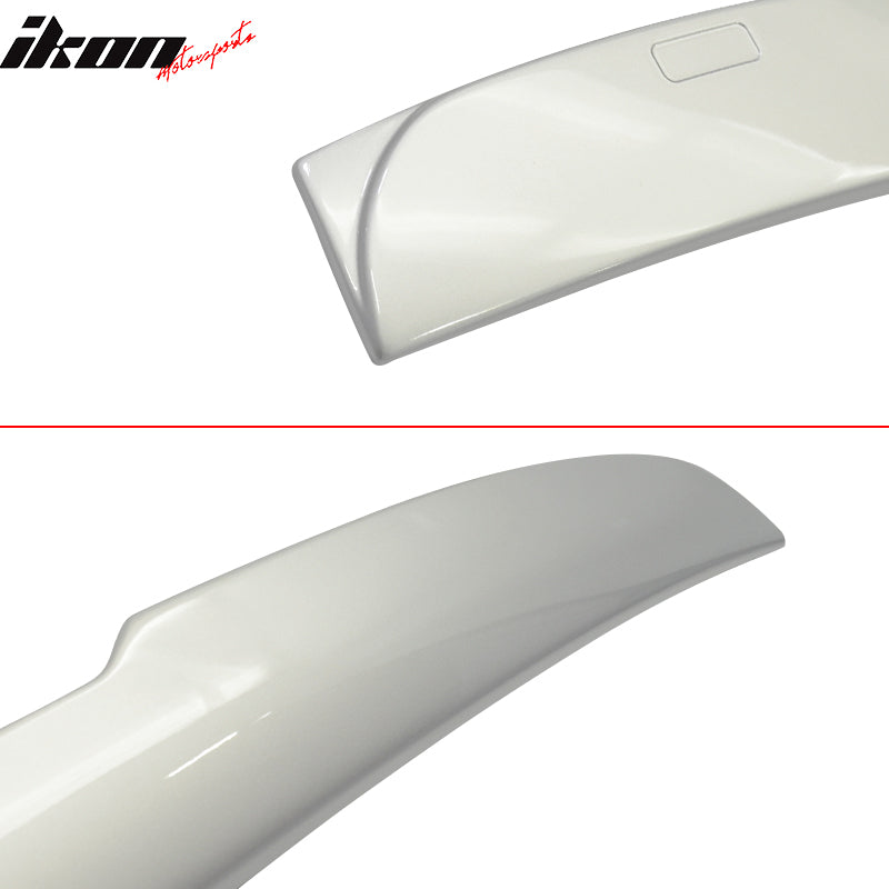 2004-2010 BMW E60 AC Style #354 Silver Trunk Wing & Roof Spoiler ABS