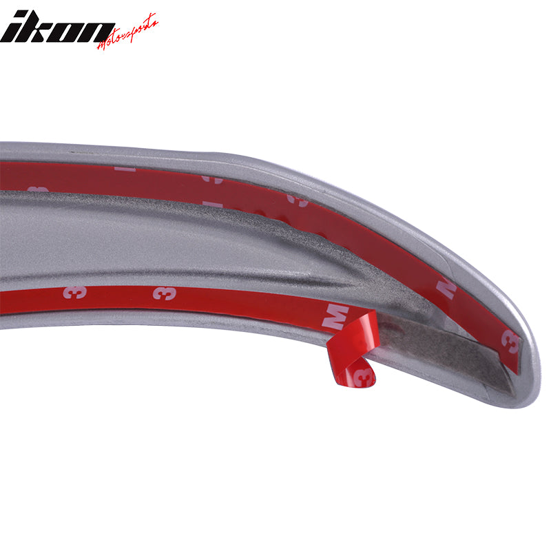 2004-2010 BMW E60 AC Style #354 Silver Trunk Wing & Roof Spoiler ABS