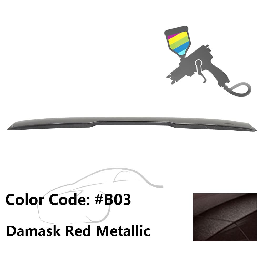 2004-2010 BMW E60 5 Series Sedan AC Style Rear Roof Spoiler ABS