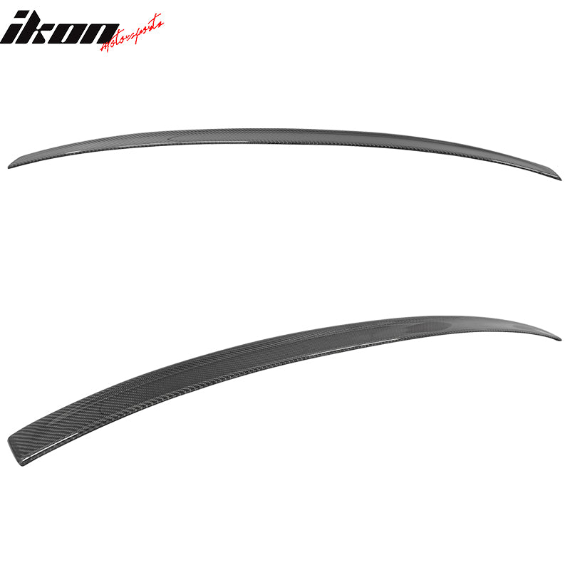 2011-2016 BMW 5 Series F10 Sedan 3D Style Roof Spoiler Carbon Fiber