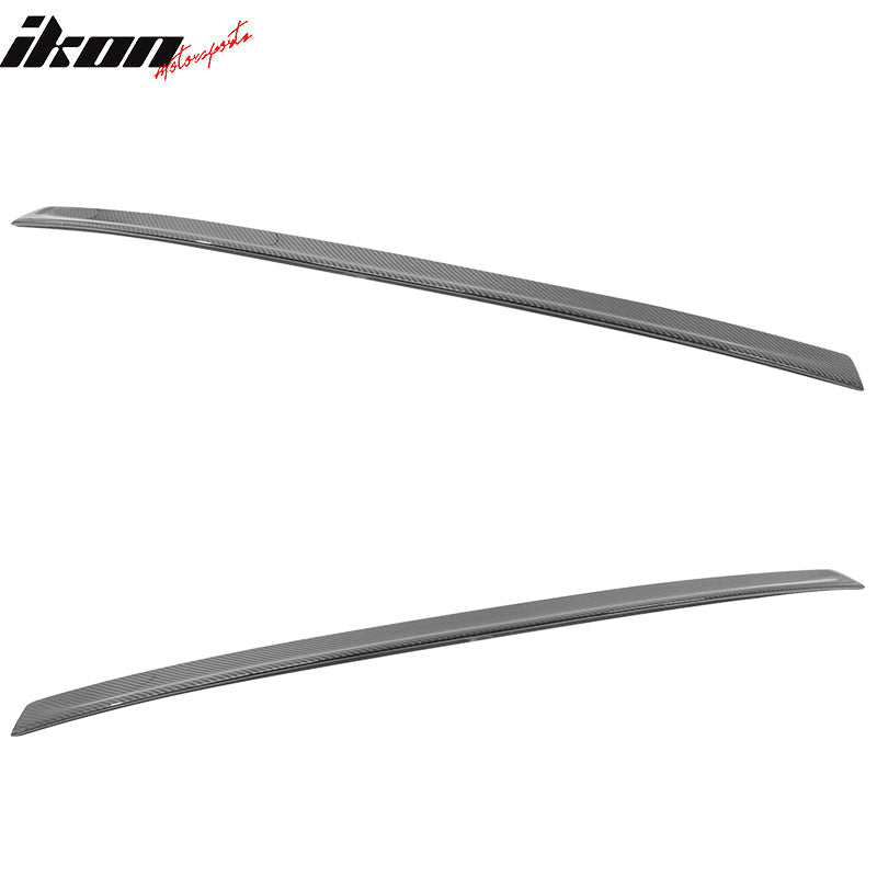 2011-2016 BMW 5 Series F10 Sedan 3D Style Roof Spoiler Carbon Fiber