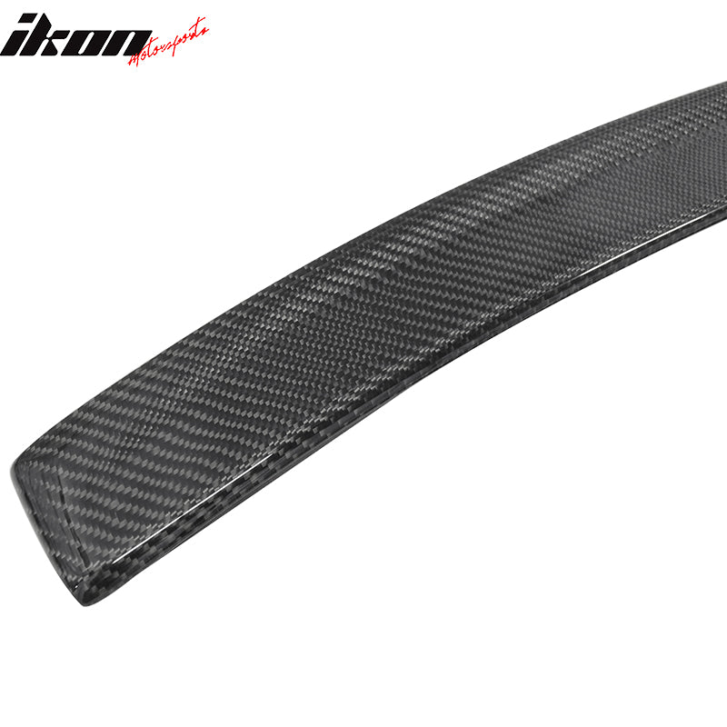 2011-2016 BMW 5 Series F10 Sedan 3D Style Roof Spoiler Carbon Fiber
