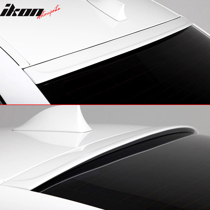 2011-2016 BMW F10 5 Series Sedan 3D Style Roof Spoiler ABS