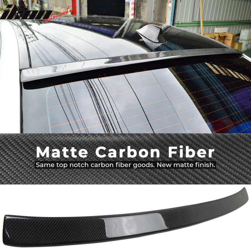 2011-2016 BMW F10 5 Series Sedan AC Style Roof Spoiler Carbon Fiber