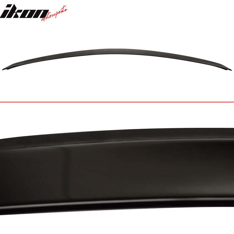2008-2014 Benz W204 #040 Black AMG Style Trunk & OE Roof Spoiler ABS