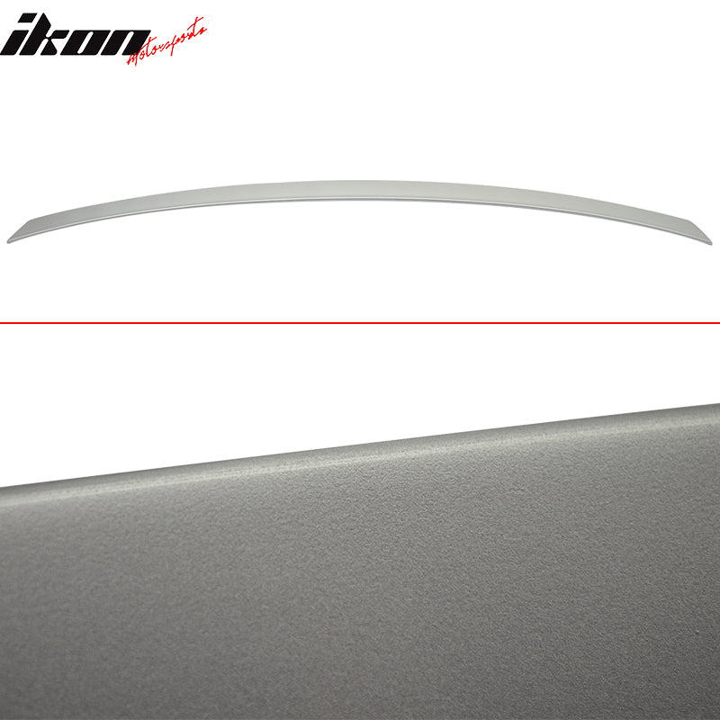 Fits 08-14 W204 Trunk Spoiler & Roof Wing #744 Iridium Silver Metallic
