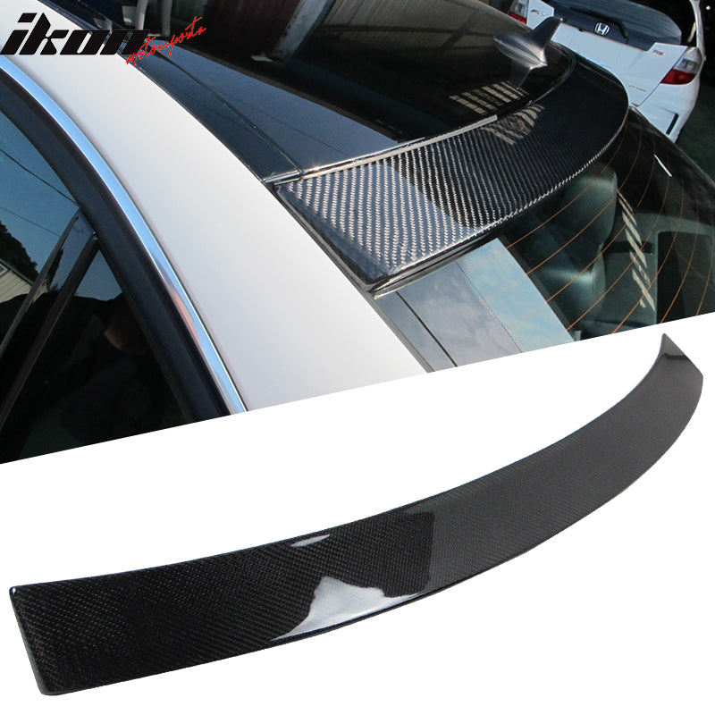 2008-2014 Mercedes Benz C-Class W204 Roof Spoiler Carbon Fiber