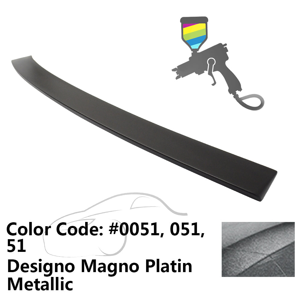 2008-2014 Mercedes Benz C-Class 4Door OE Style Rear Roof Spoiler ABS