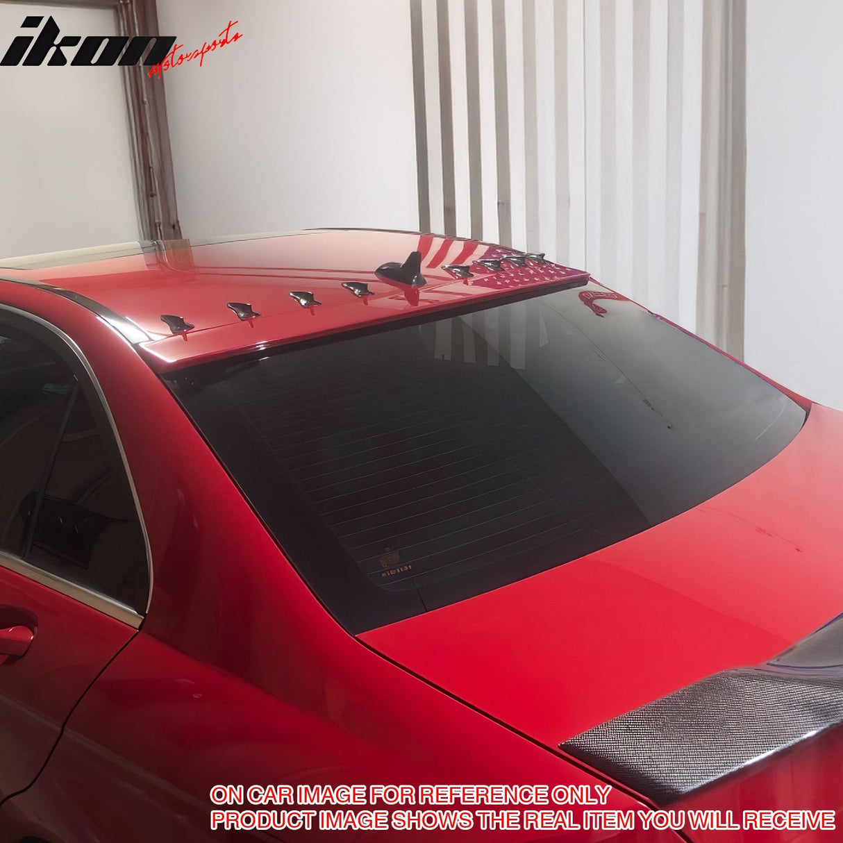 2008-2014 Mercedes Benz C-Class 4Door OE Style Rear Roof Spoiler ABS