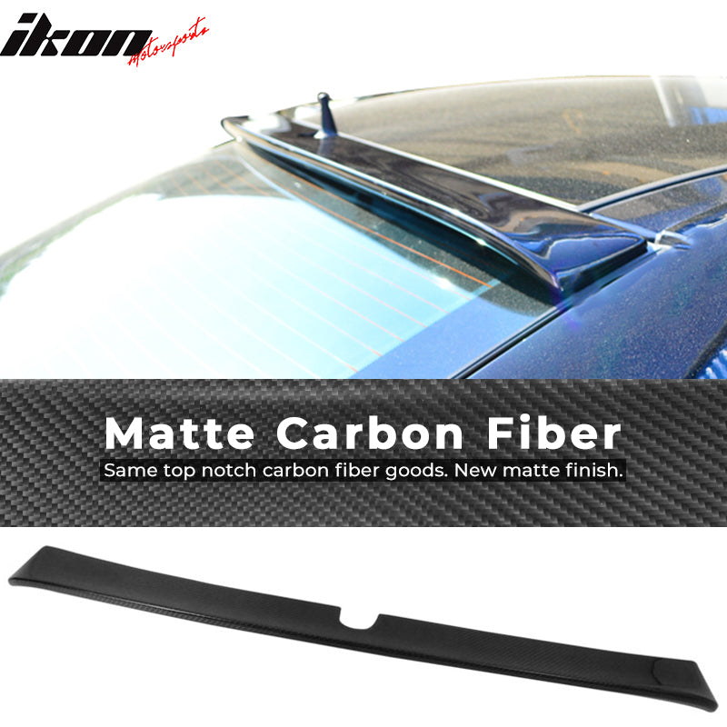 2003-2005 Benz W211 E-Class Sedan RL Style Roof Spoiler Carbon Fiber