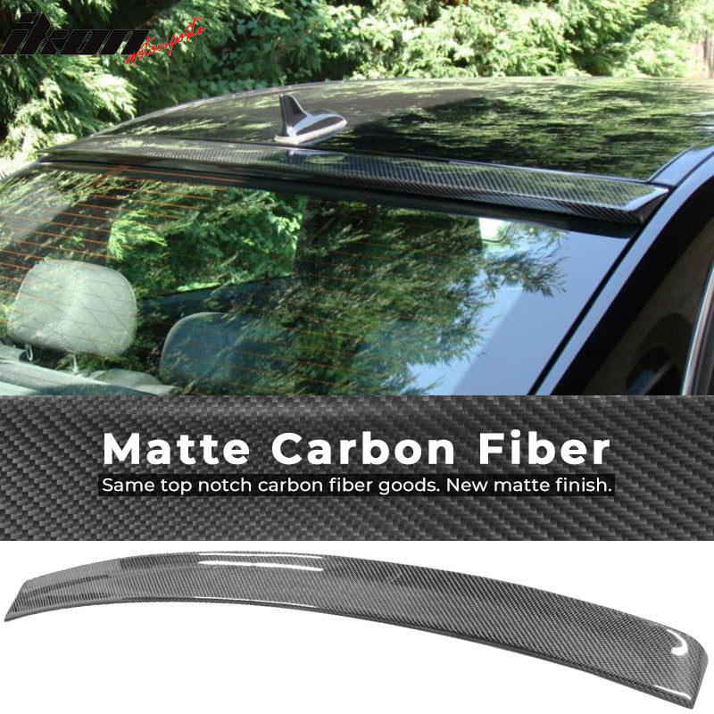 2010-2016 Mercedes Benz E-Class W212 Sedan Roof Spoiler Carbon Fiber