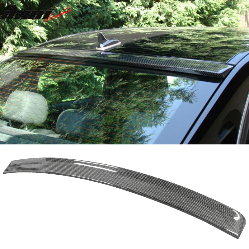 2010-2016 Mercedes Benz E-Class W212 Sedan Roof Spoiler Carbon Fiber