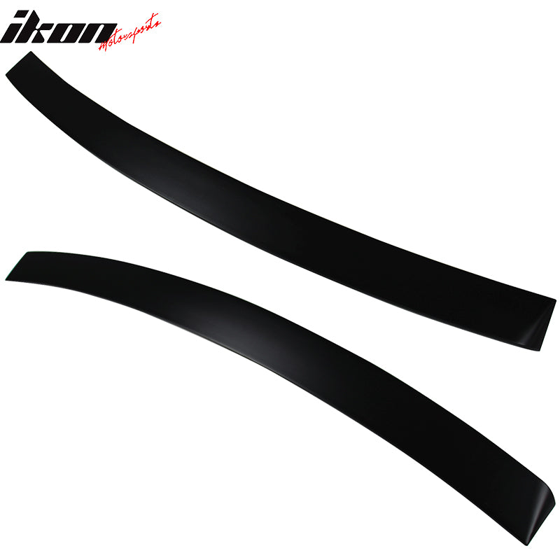 2010-2016 Benz W212 Unpainted AMG Style Trunk & OE Roof Spoiler ABS