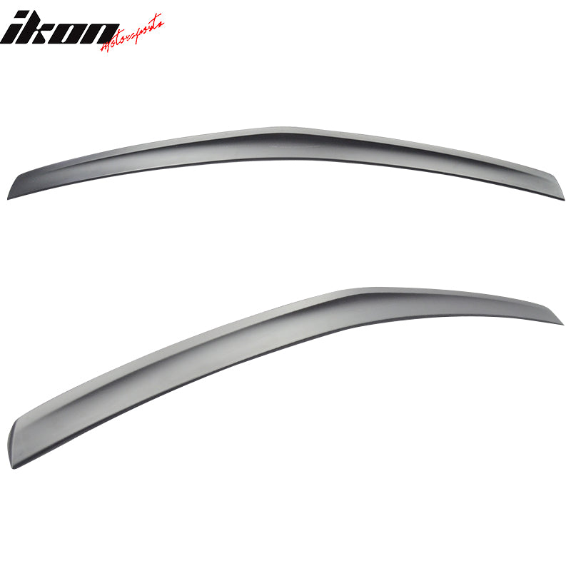 2010-2016 Benz W212 Unpainted AMG Style Trunk & OE Roof Spoiler ABS