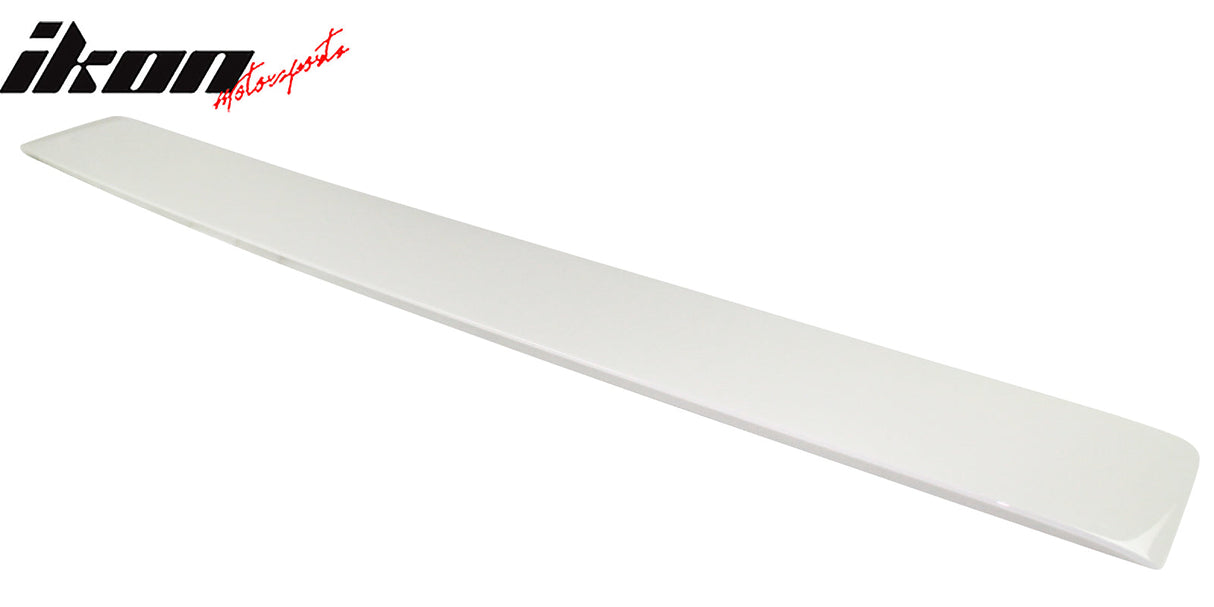 Fits 07-13 S Class W221 Trunk Spoiler & Roof Wing #650 Cirrus White